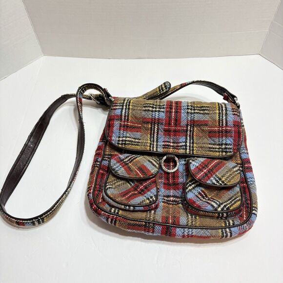 Vera Bradley Handbags - Vera Bradley Highland Plaid Crossbody/Shoulder Handbag Purse